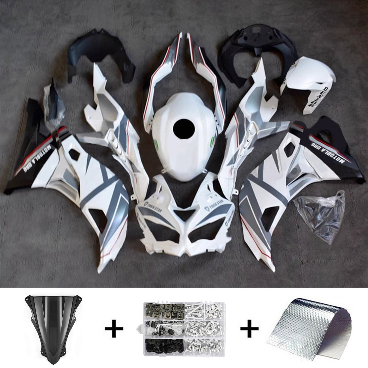 2019-2024 Kawasaki Ninja ZX-25R ZX-4R ZX-4RR Fairing Kit