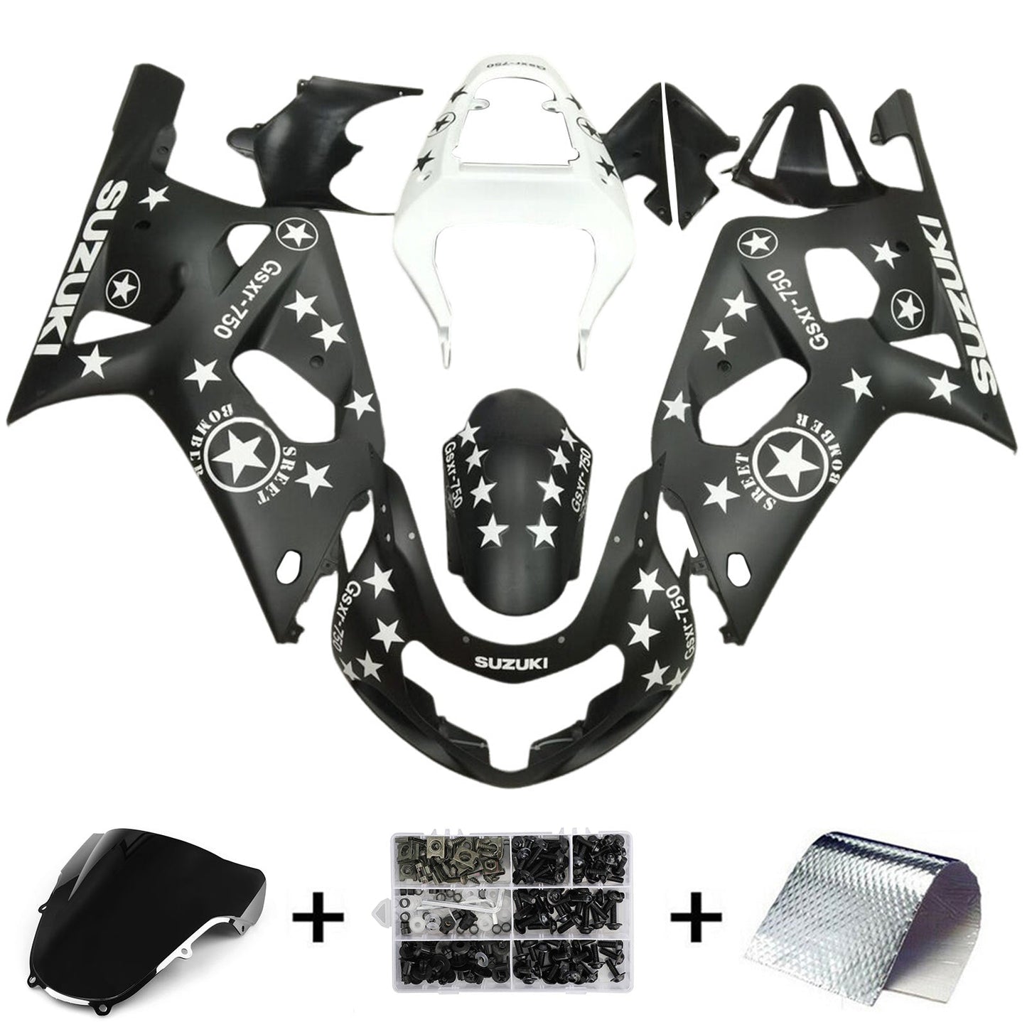 Suzuki GSXR600 2001-2003 GSXR750 2000-2003 K1 Fairing Kit