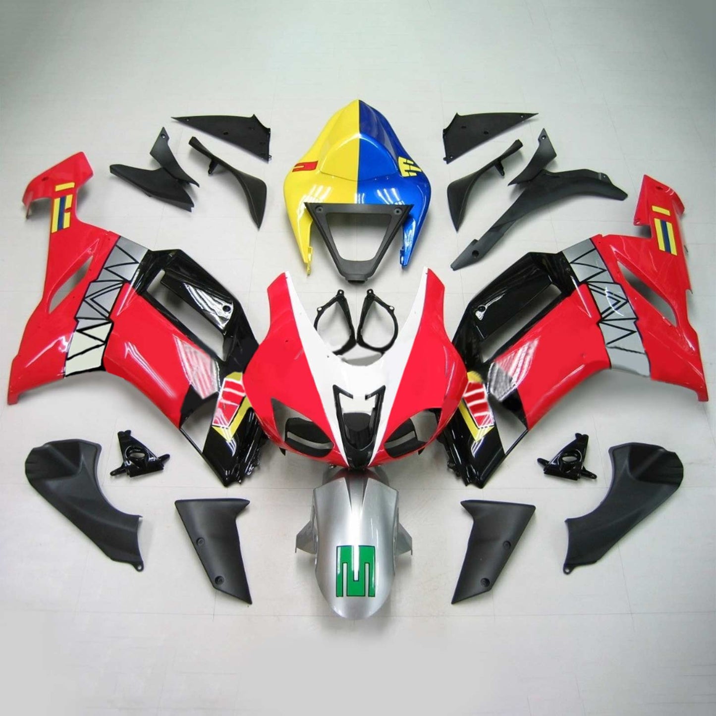 2007-2008 Fairing Kit For Kawasaki ZX6R 636 Generic