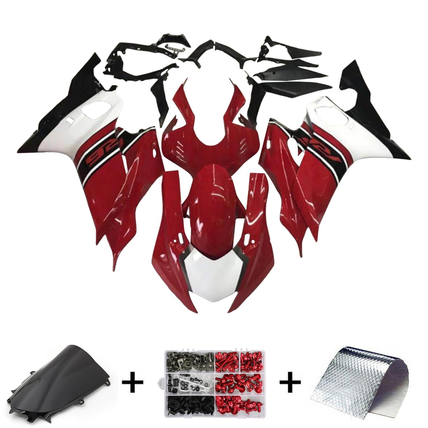 2017-2023 Yamaha YZF-R6 Fairing Kit Bodywork Plastic ABS