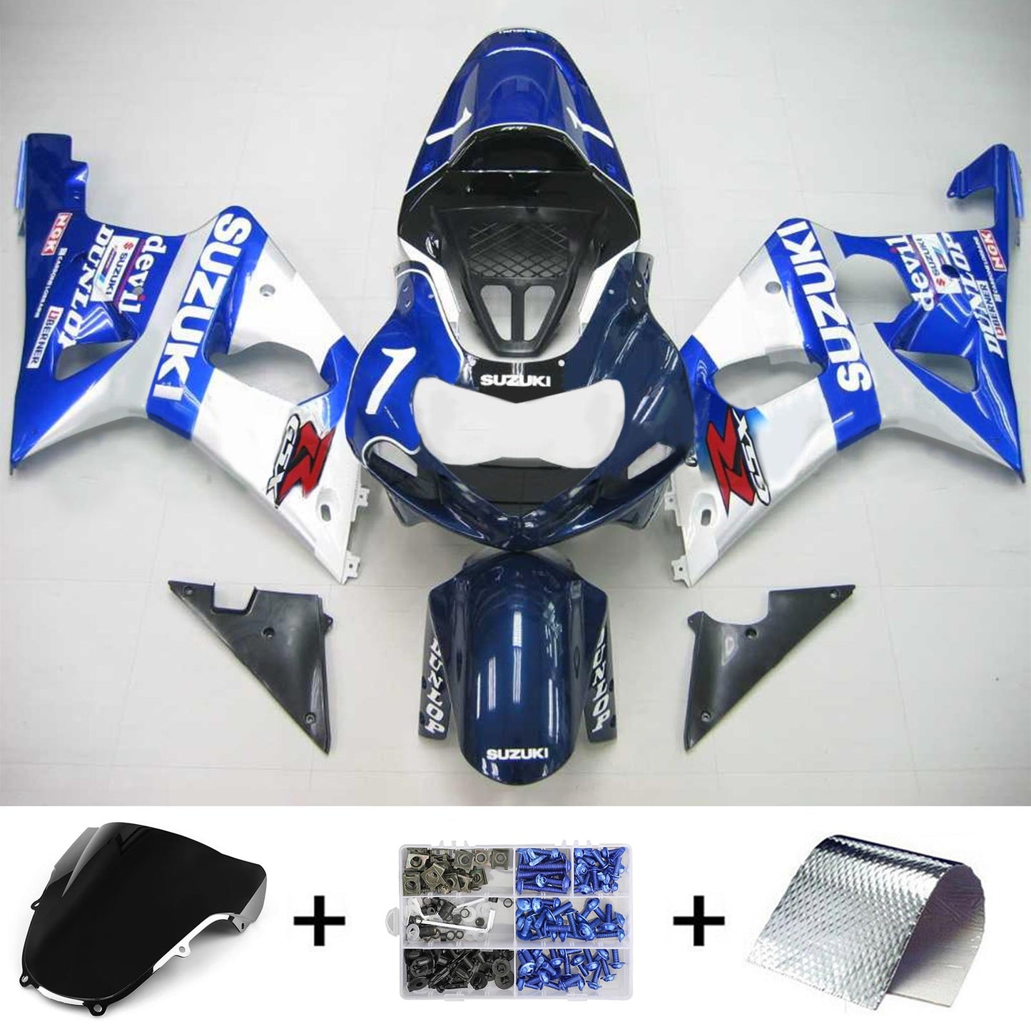 2000-2002 Suzuki GSXR1000 Fairing Kit K1 K2
