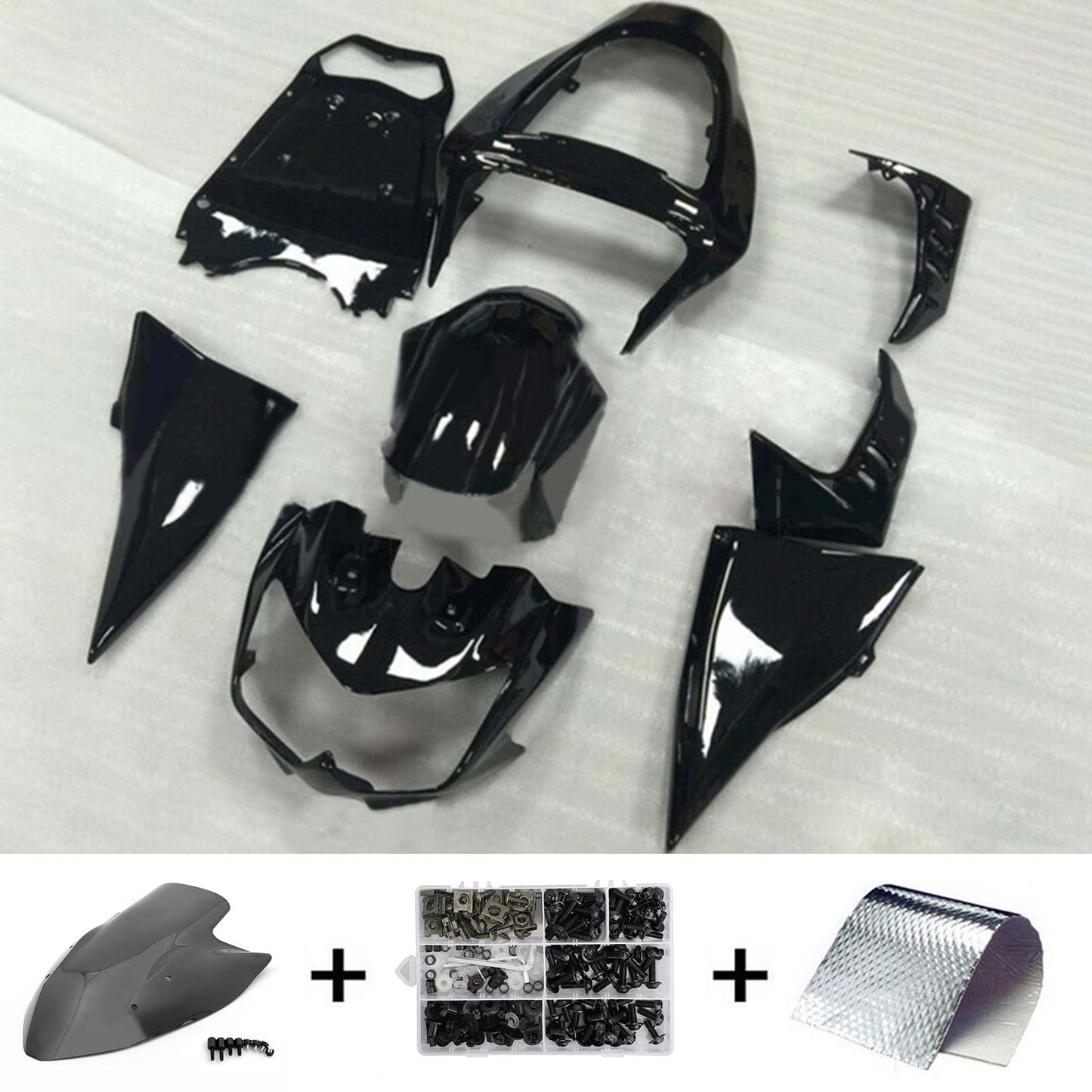 2003-2006 Kawasaki Z1000 Fairing Kit Bodywork Plastic ABS