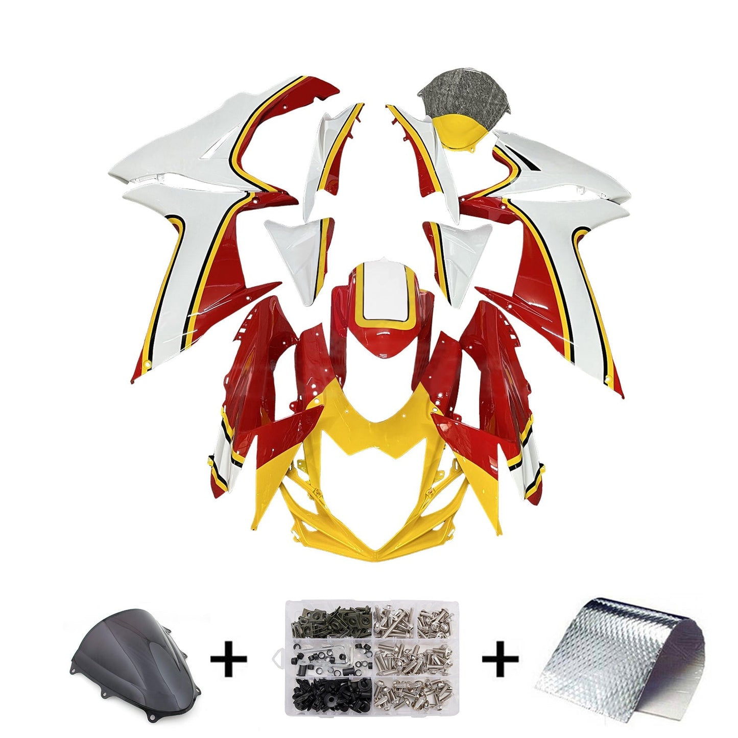 2011-2025 Injection Fairing Kit Bodywork Plastic ABS For Suzuki GSXR 600/750 K11