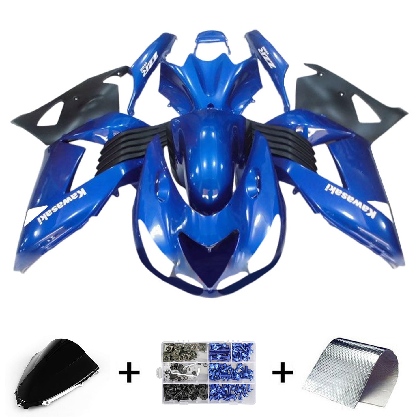 2006-2011 Kawasaki ZX14R ZZR1400 Fairing Kit Bodywork