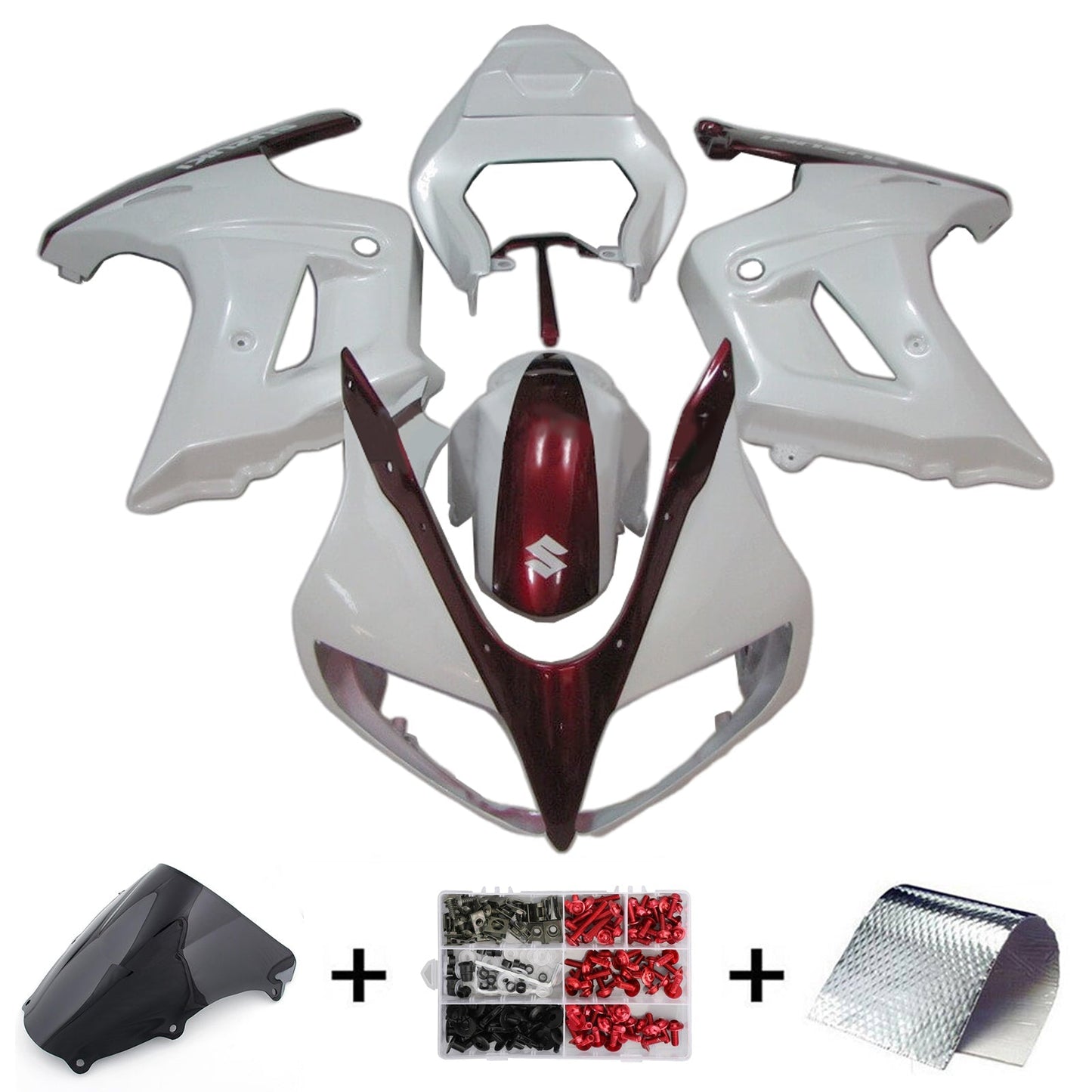 2003-2013 Suzuki SV650 Fairing Kit Bodywork Plastic ABS