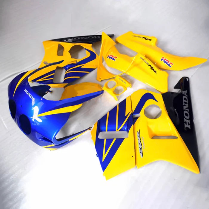 1987-1989 Honda CBR400RR NC23 Fairing Blue & Yellow Kit