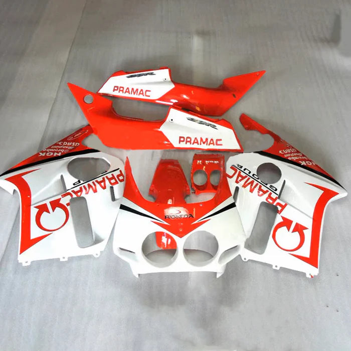 1987-1989 Honda CBR400RR NC23 Fairing Orange & White Kit