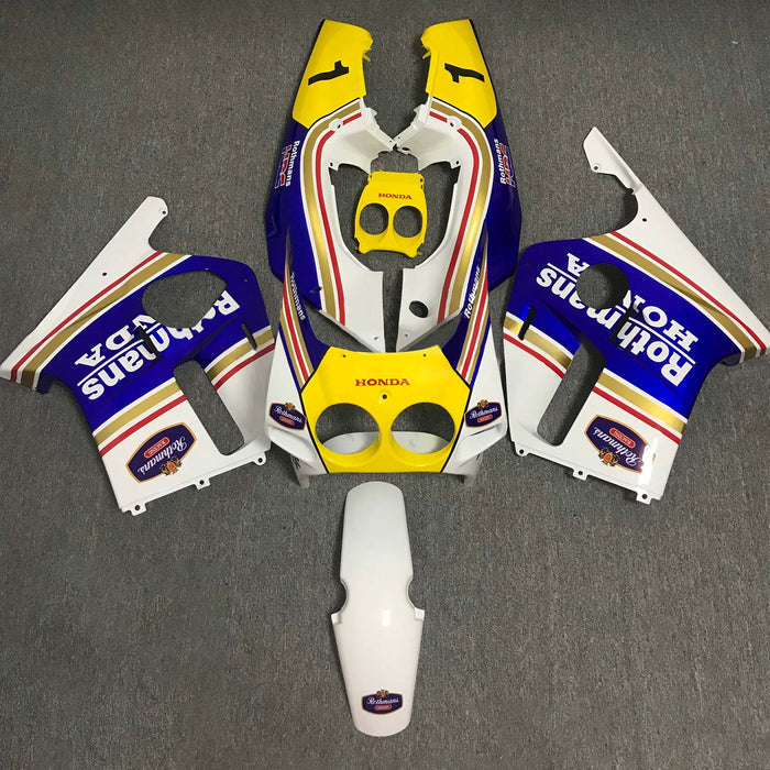 1988-1989 CBR250RR MC19 Honda Yellow & Blue Fairing Kit