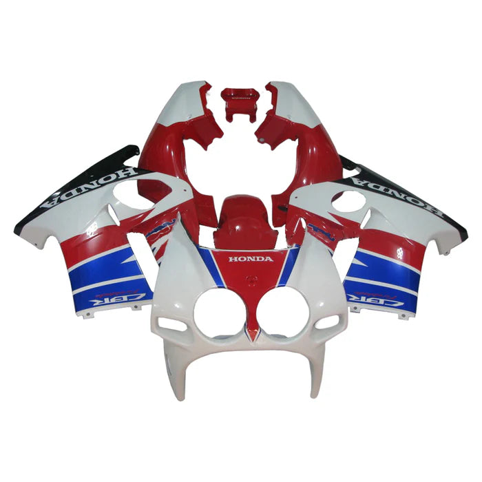 1988-1989 Honda CBR250RR Blue&Red Fairing Kit