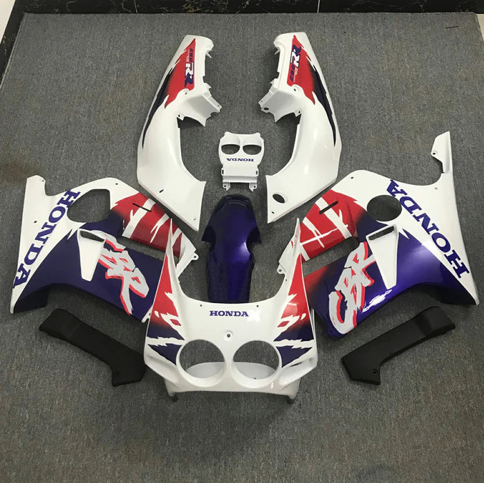 1990-1998 CBR250RR MC22 Honda Red&Blue Style2 Fairing Kit