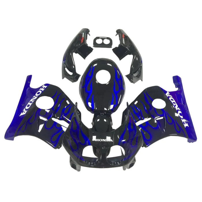 1990-1998 Honda CBR250RR MC22 Black Blue Fairing Kit