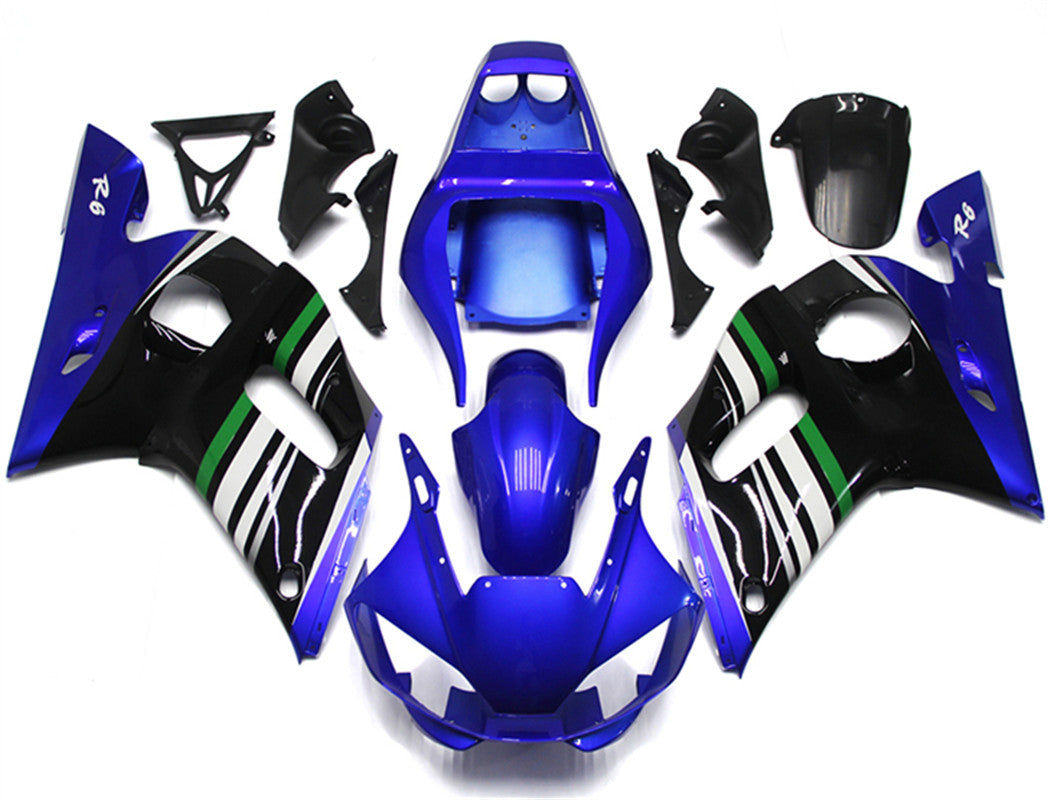 1998-2002 Yamaha YZF 600 R6 Fairing Kit Bodywork Plastic ABS