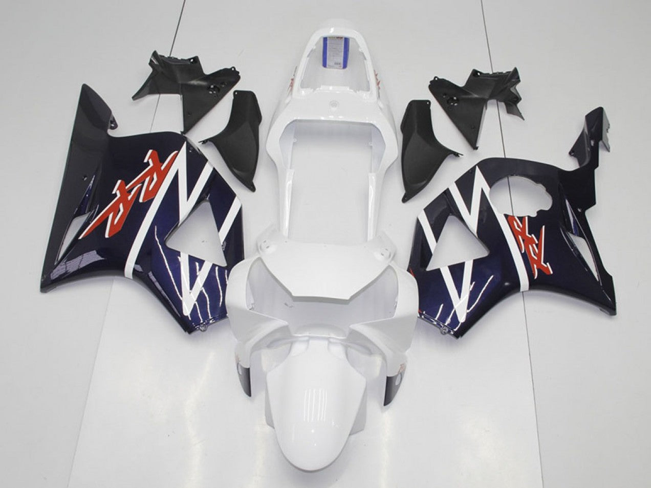 2002-2003 Dark Blue White Honda CBR900RR 954 Motorcycle Fairings