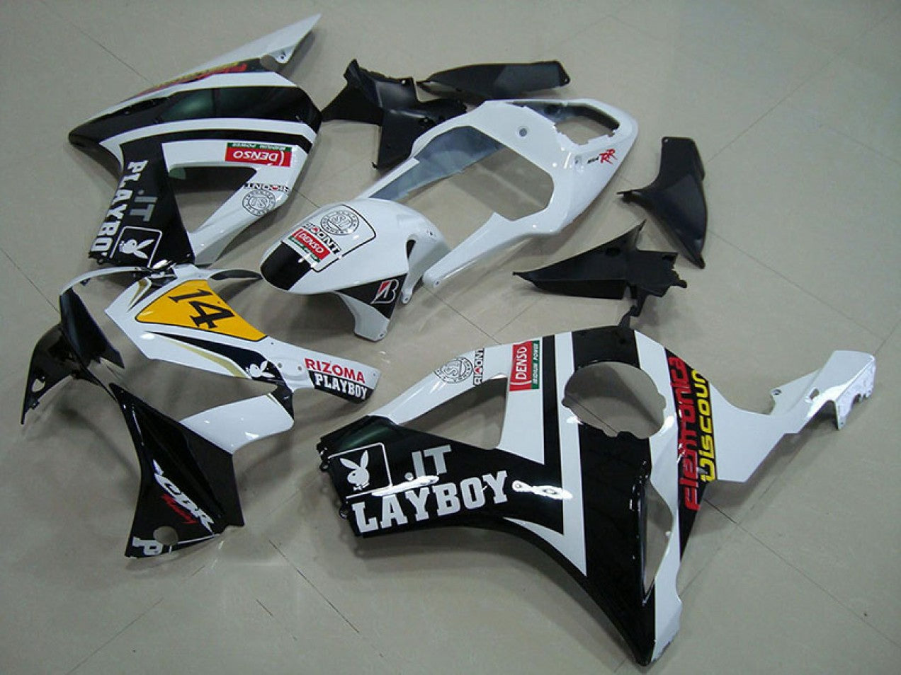 2002-2003 Playboy Honda CBR900RR 954 Motorcycle Fairings