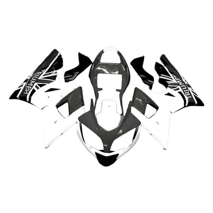 2002-2005 Triumph Daytona 600 650 Black & White Style4 Fairing Kit