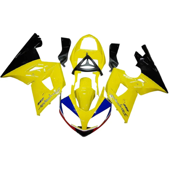 2002-2005 Triumph Daytona 600 650 Yellow & Black Fairing Kit