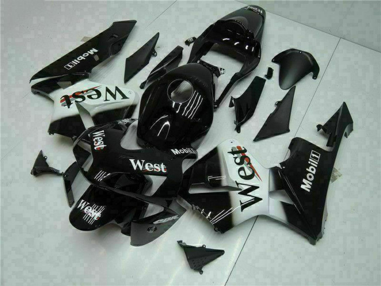 2003-2004 Black West Honda CBR600RR Motorcycle Fairings & Bodywork