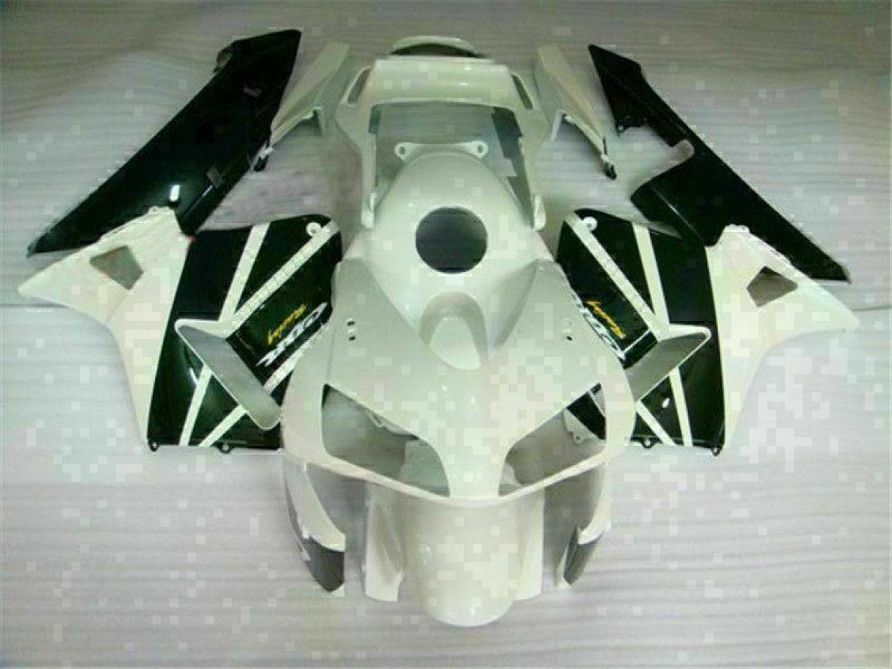 2003-2004 White Honda CBR600RR ABS Complete Fairing Kit