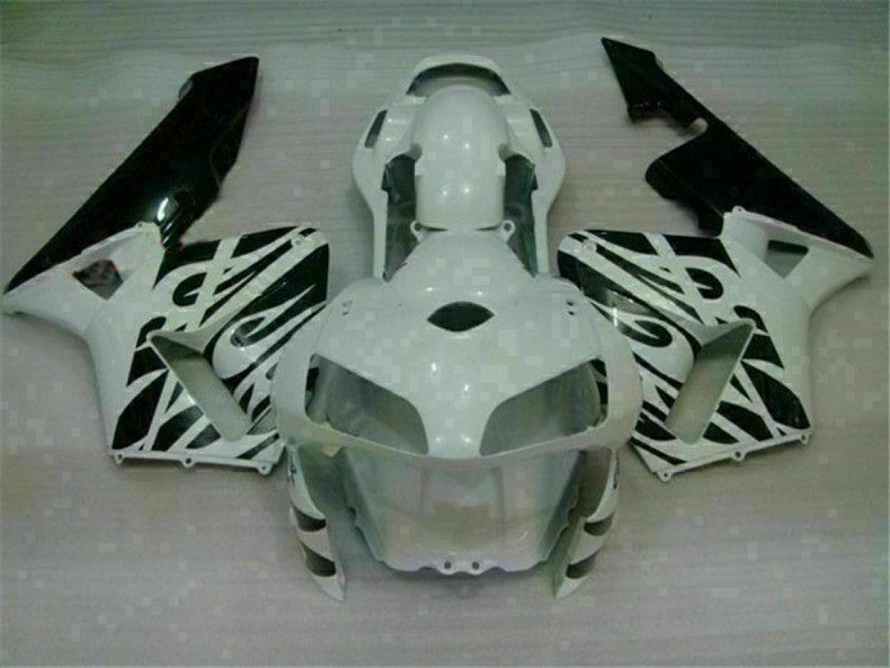 2003-2004 White Honda CBR600RR ABS Fairing Kit