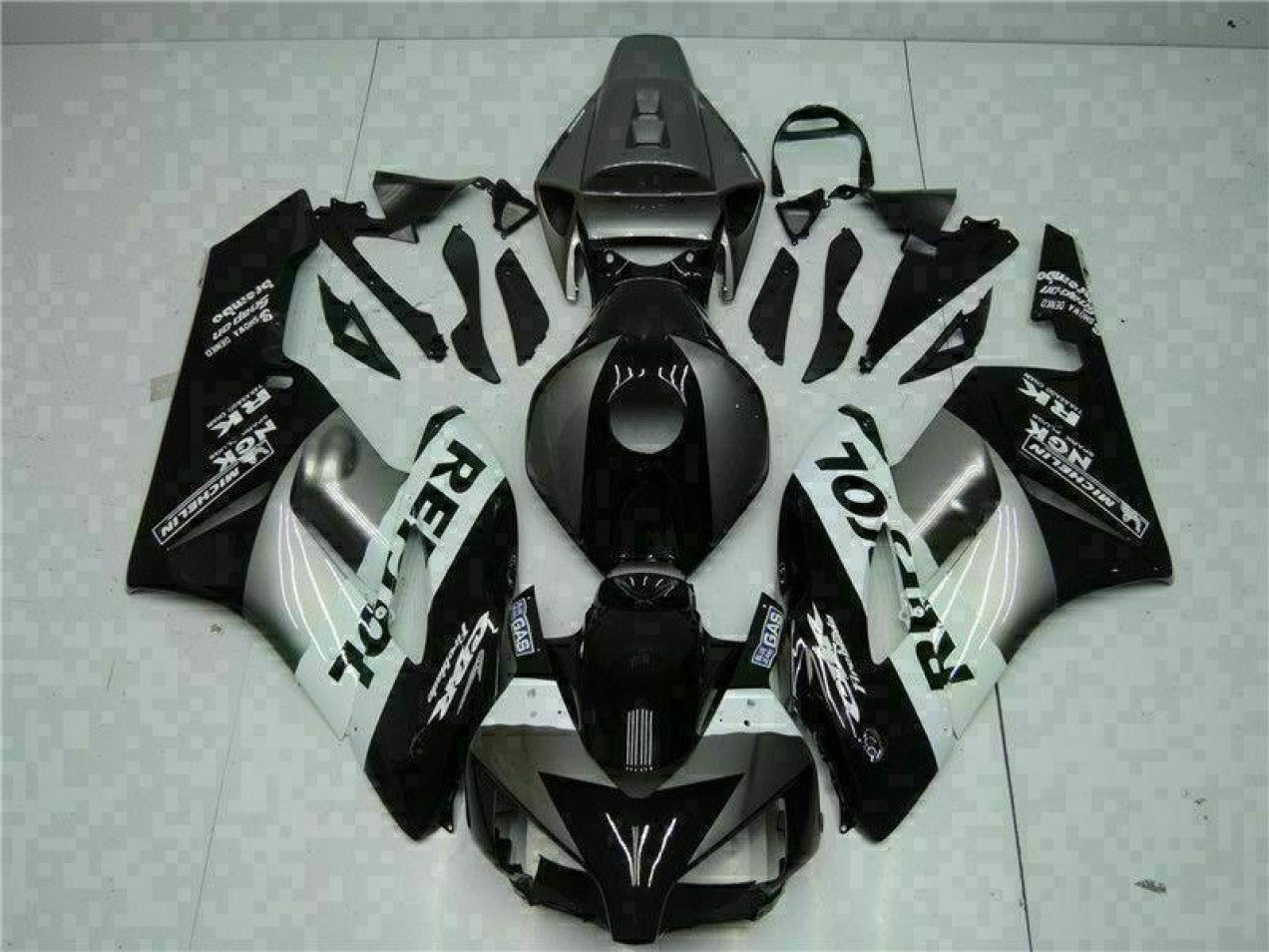 2004-2005 Grey Black Honda CBR1000RR Motorcycle Fairings & Bodywork