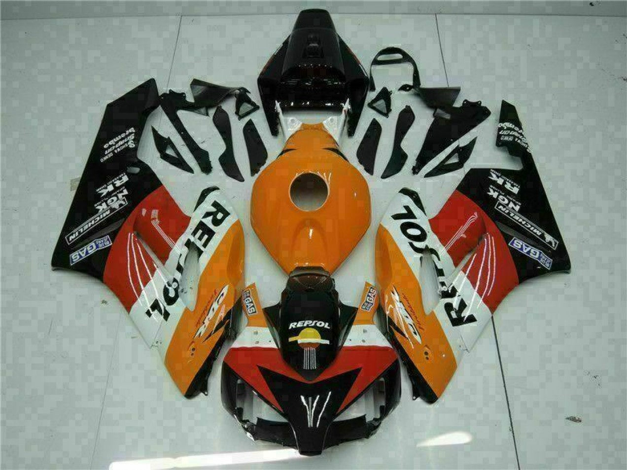 2004-2005 Orange Honda CBR1000RR Motorcycle Fairings
