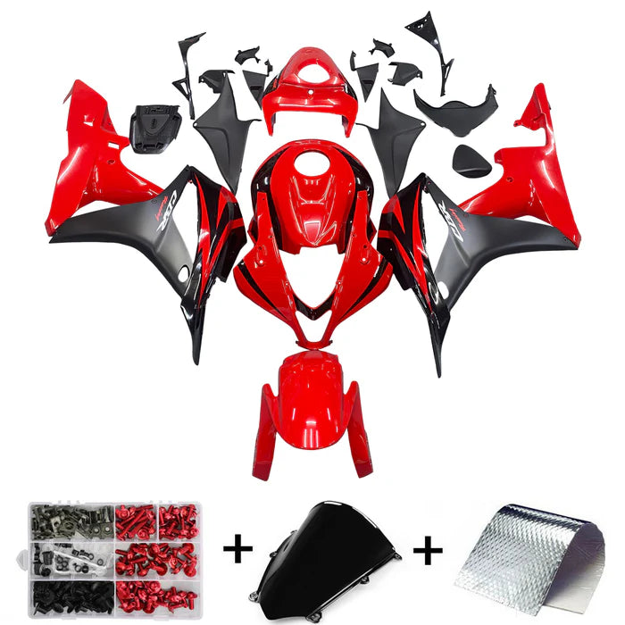 2007-2008 CBR600RR Honda Fairing Fairing Red Kit