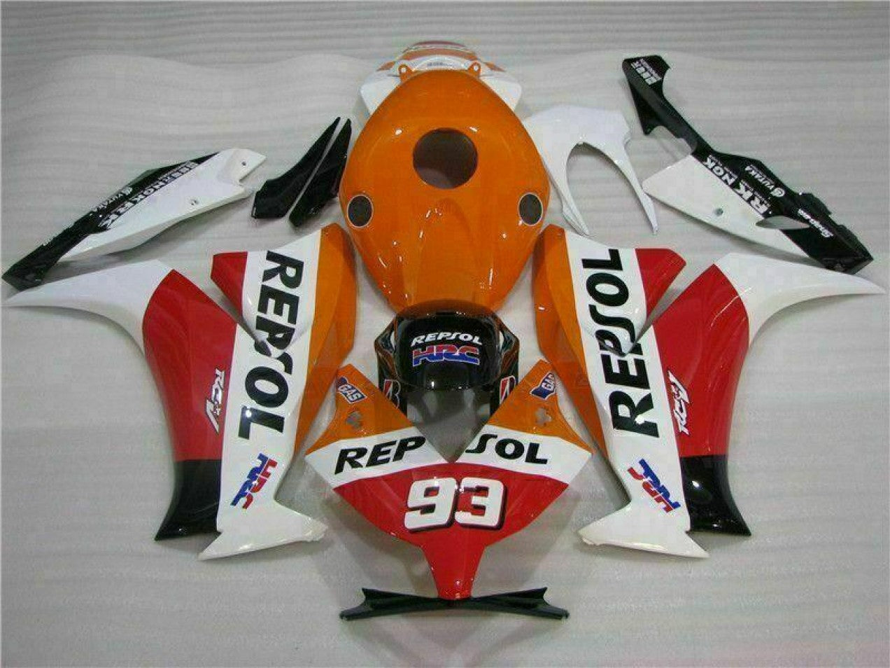 2012-2016 Orange Honda CBR1000RR Motorcycle Fairings & Bodywork