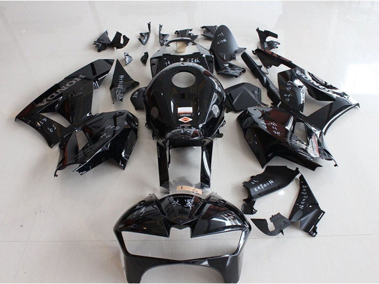 2013-2023 Black Honda CBR600RR Motorcycle Fairings