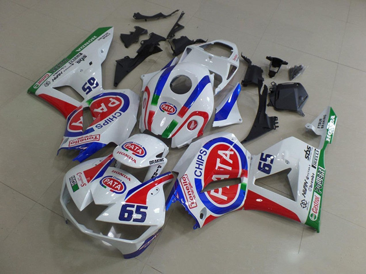 2013-2023 Pata 65 Honda CBR600RR Motorcycle Fairings