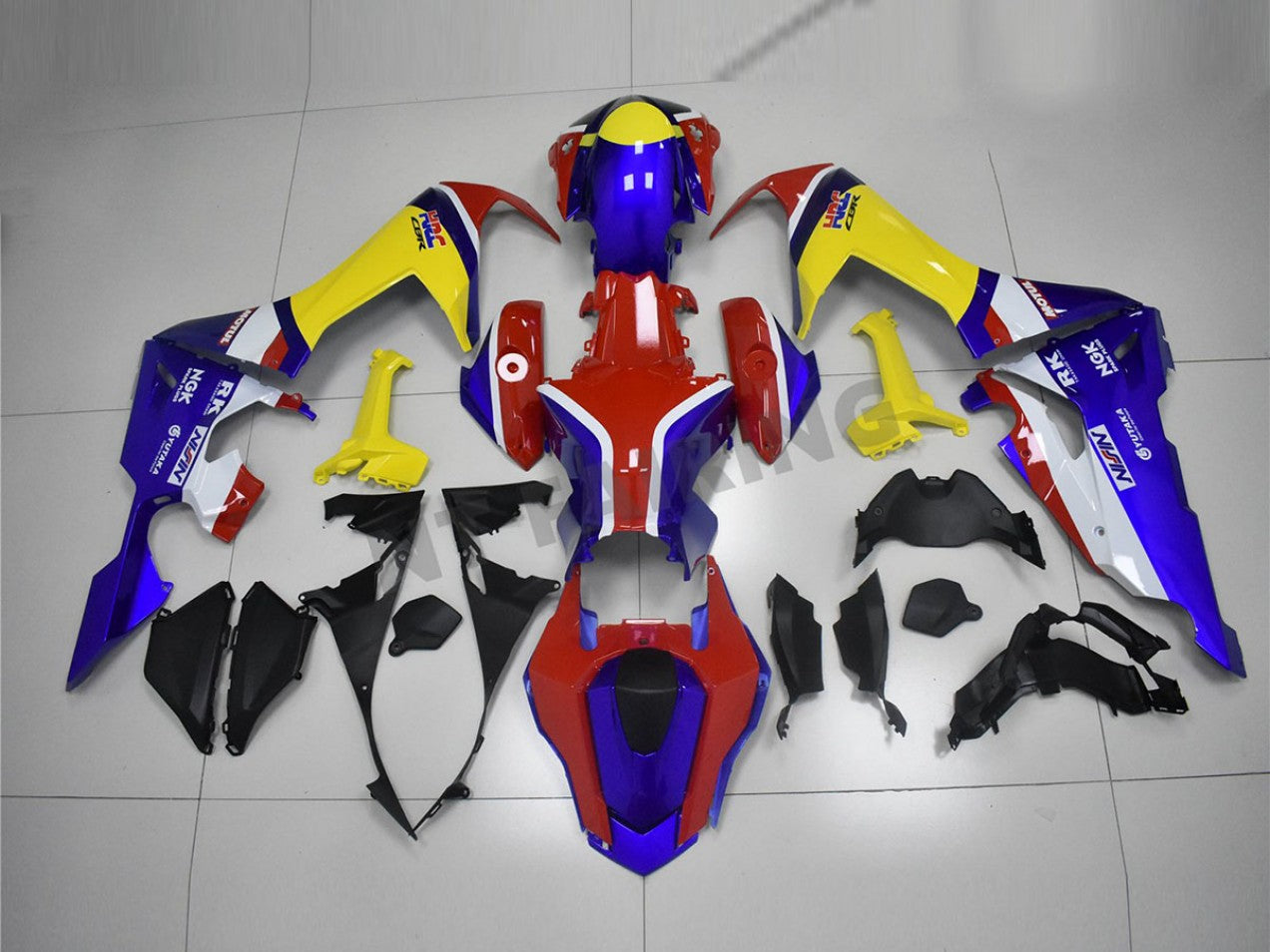 2017-2023 Blue Yellow Red Honda CBR1000RR Replacement Fairings