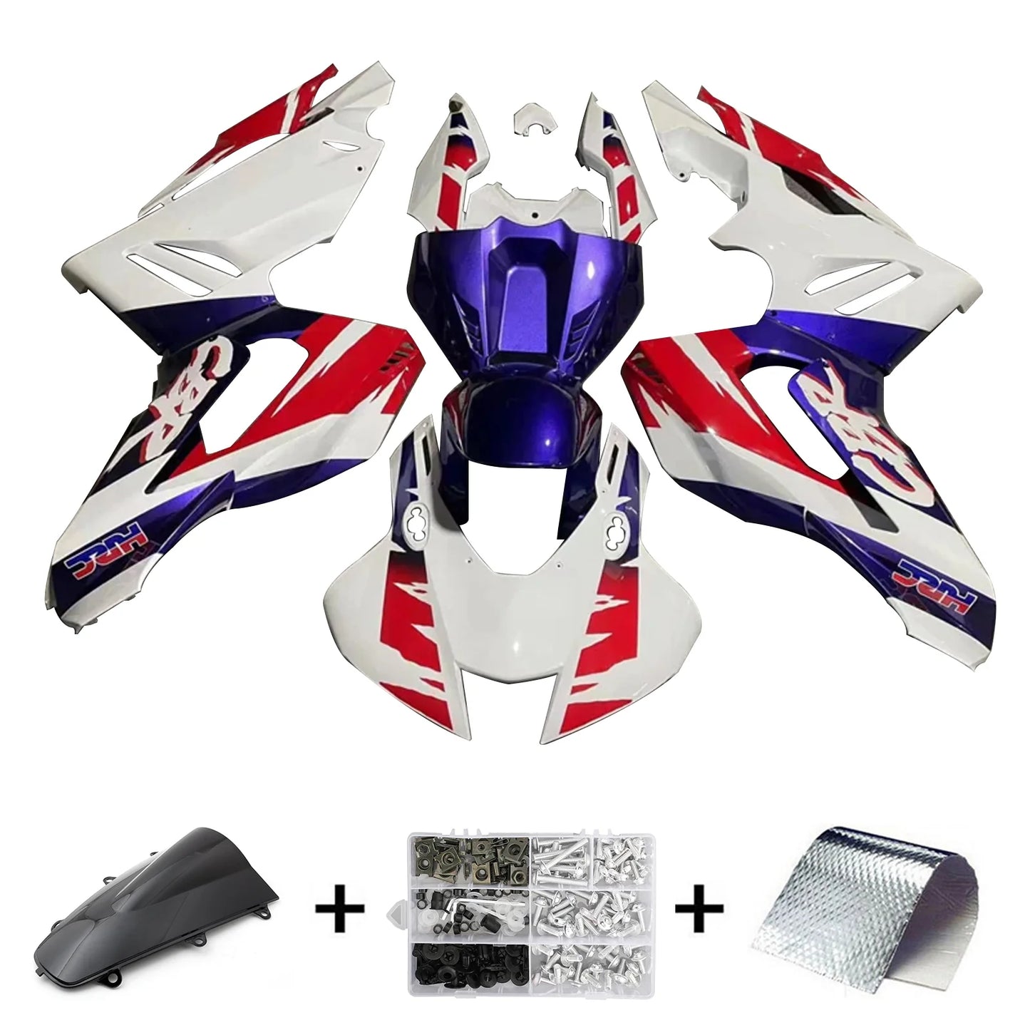 2020-2023 Honda CBR1000RR-R White Fairing Kit