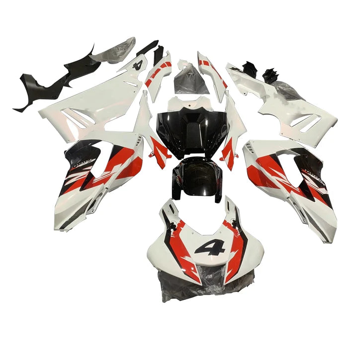 2020-2023 CBR1000RR-R Honda White & Red Style1 Fairing Kit