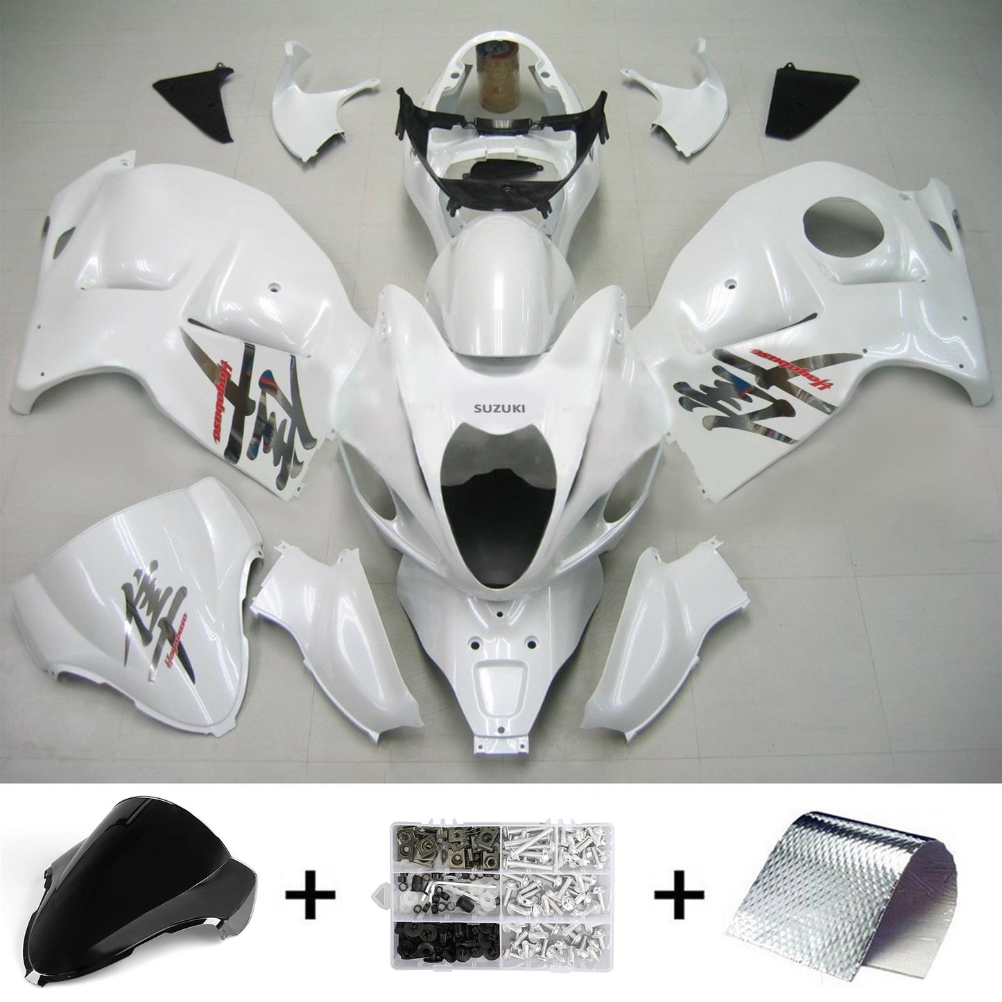 1999-2007 Suzuki Hayabusa GSXR1300 Fairing Kit Bodywork Plastic ABS