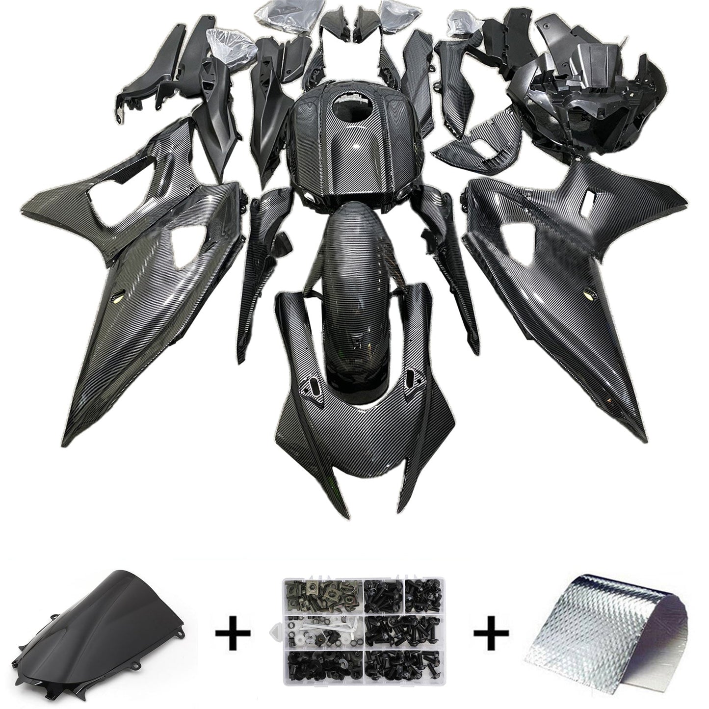 2021-2025 Yamaha YZF-R7 Fairing Kit Bodywork Plastic ABS