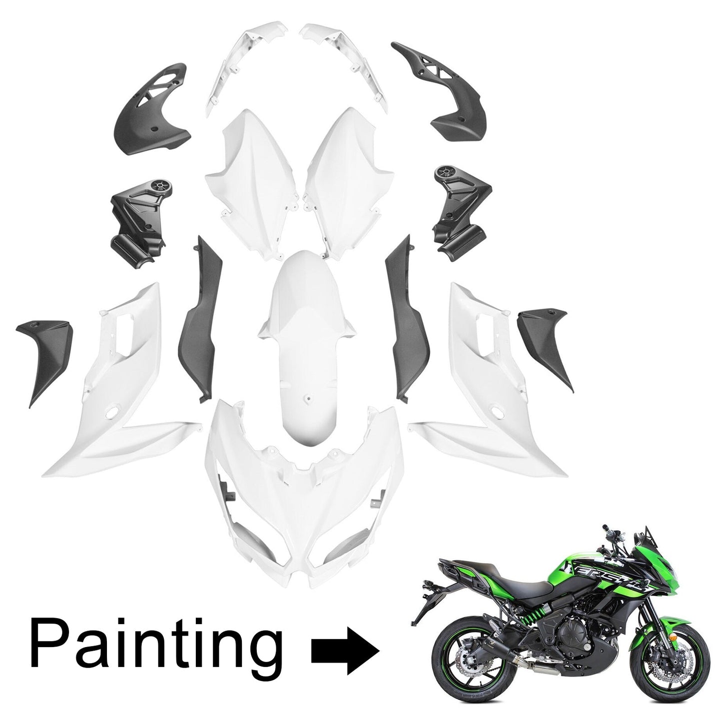 2015-2021 Kawasaki Versys 650 Fairing Kit