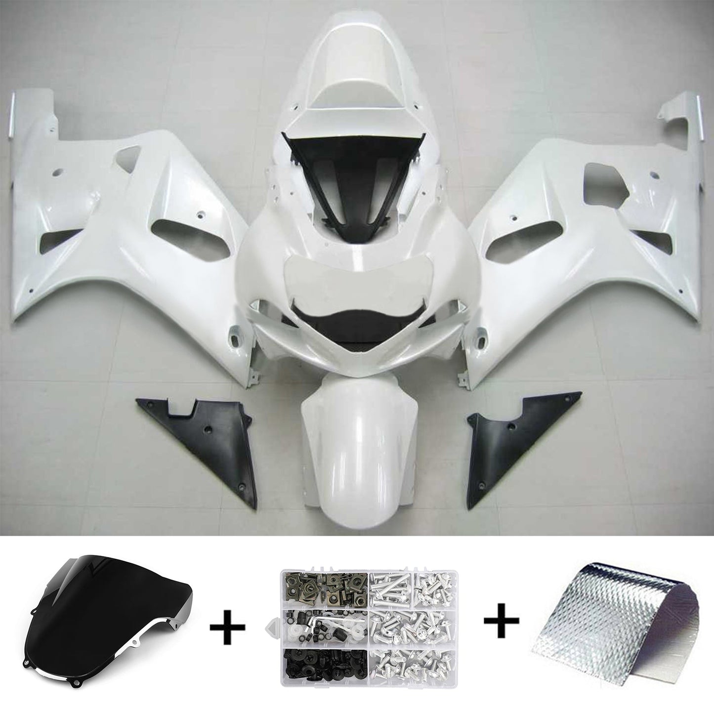 2001-2003 Suzuki GSXR600 Fairing Kit Bodywork Plastic ABS