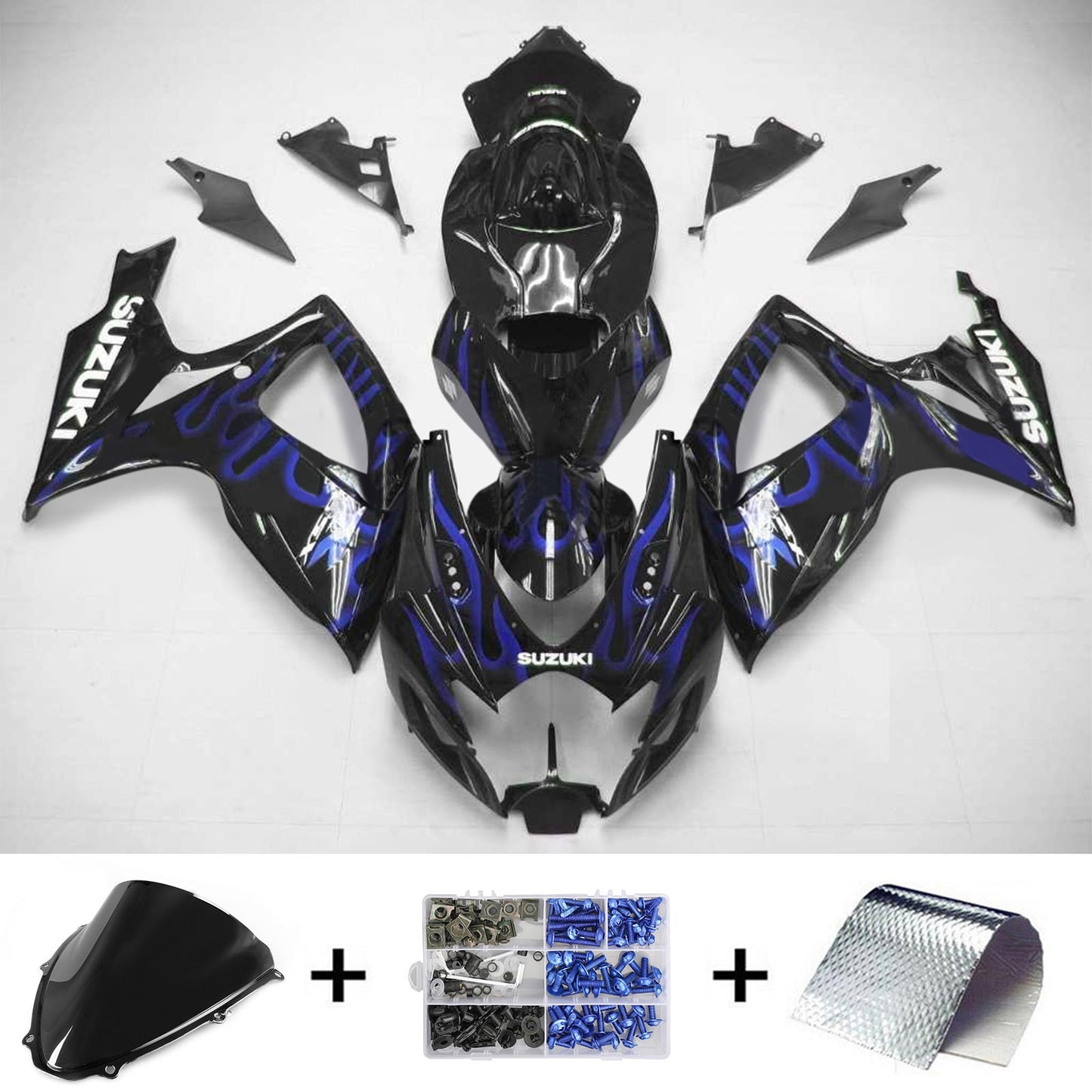 2006-2007 Suzuki GSXR 600/750 Fairing Kit