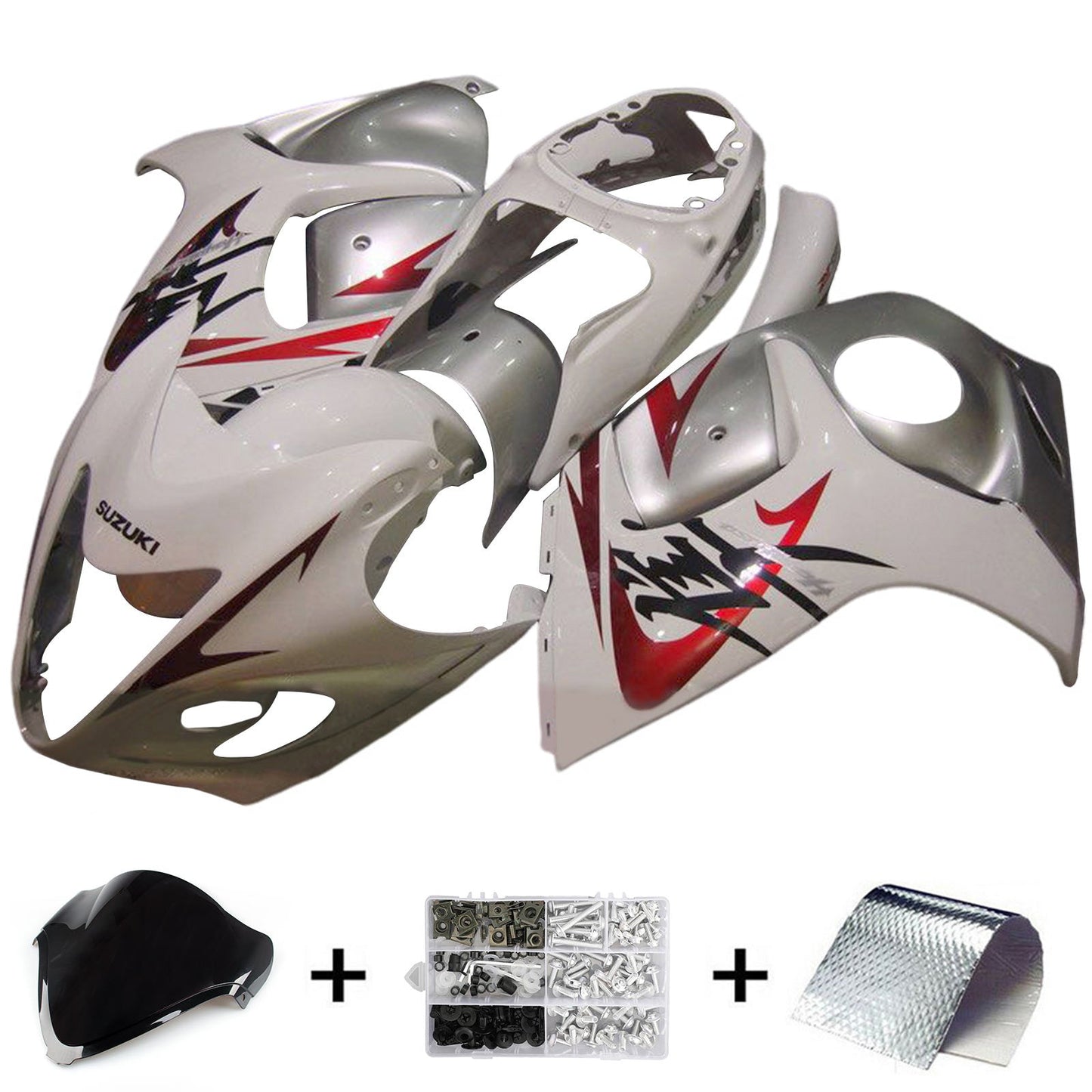 2008-2020 Suzuki Hayabusa GSX1300R Fairing Kit Bodywork Plastic ABS