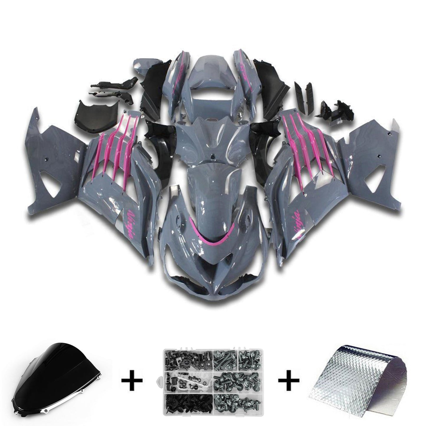2012-2022 Kawasaki ZX14R ZZR1400 Fairing Kit Bodywork