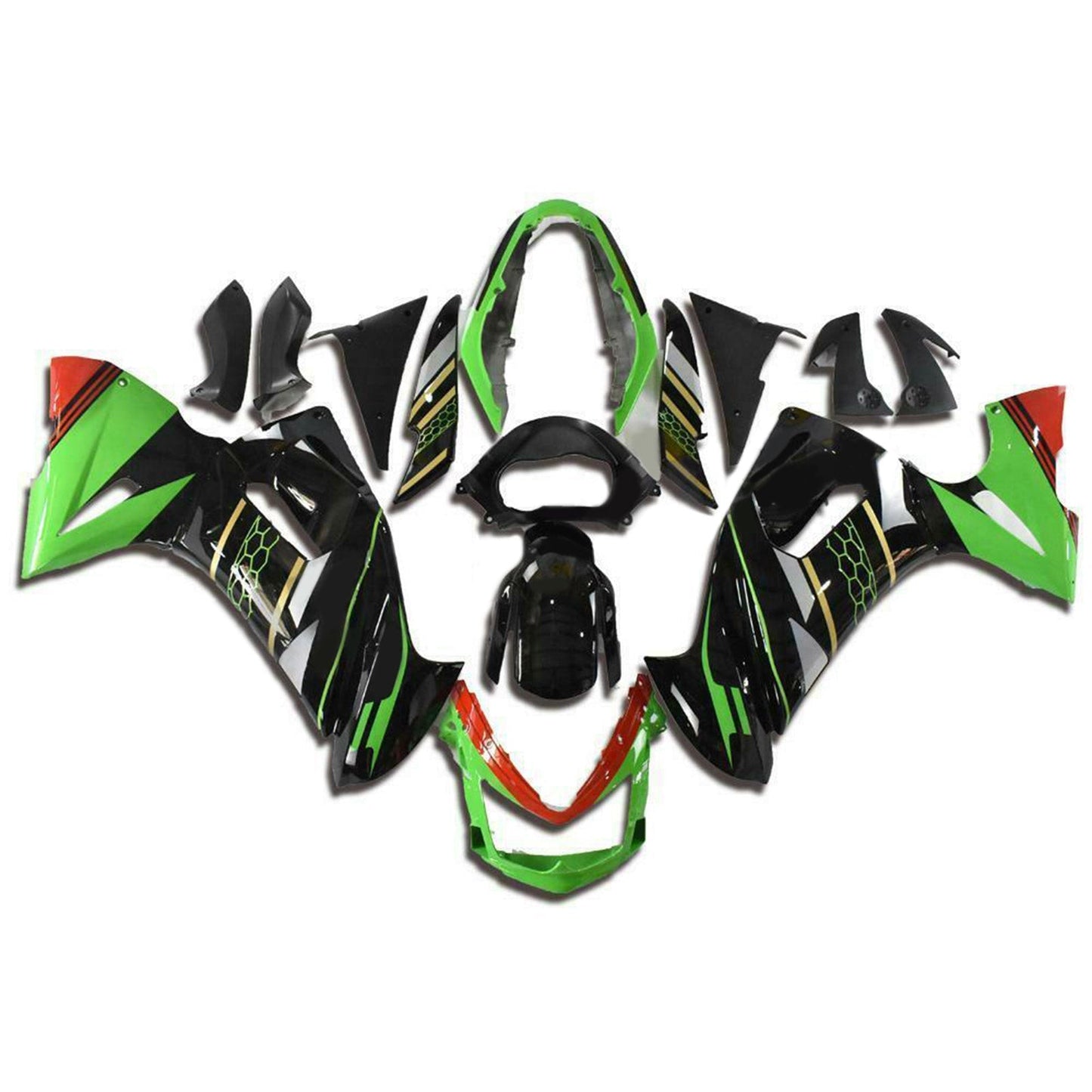 2006-2008 Fairing Kit Plastic for Kawasaki Ninja 650 ER-6F EX650 03# Generic