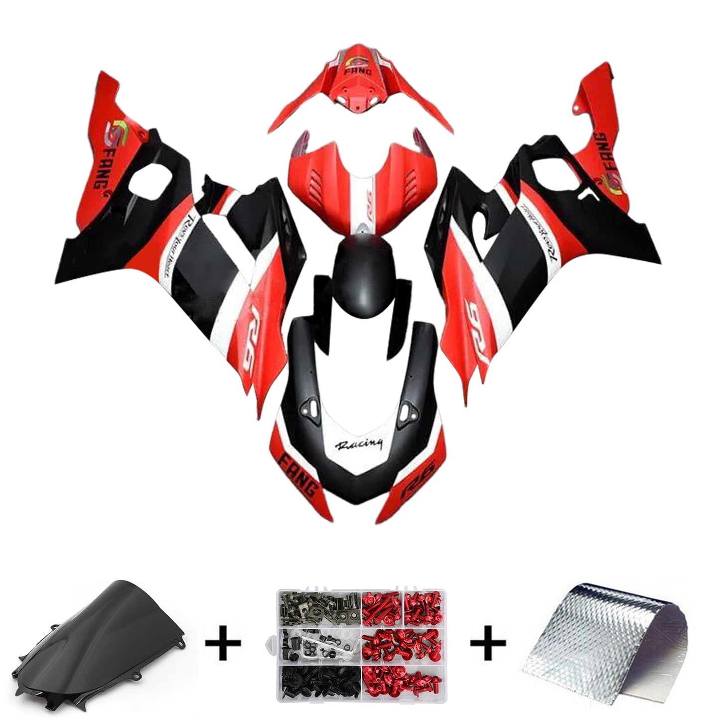 2017-2023 Yamaha YZF-R6 Fairing Kit Bodywork Plastic ABS