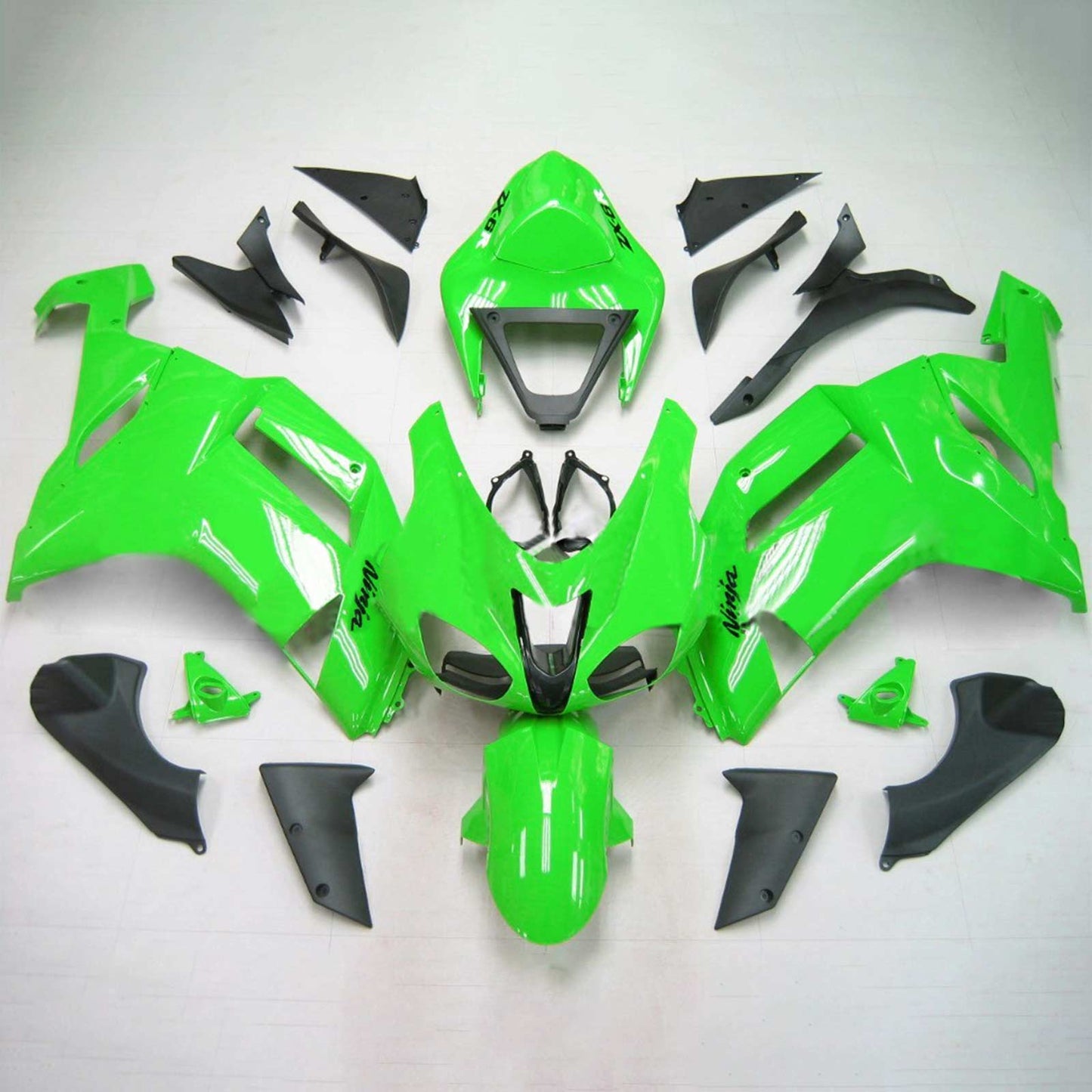 2007-2008 Fairing Kit For Kawasaki ZX6R 636 Generic