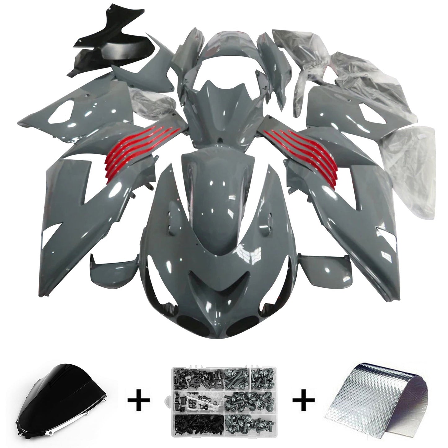 2006-2011 Kawasaki ZX14R ZZR1400 Fairing Kit Bodywork