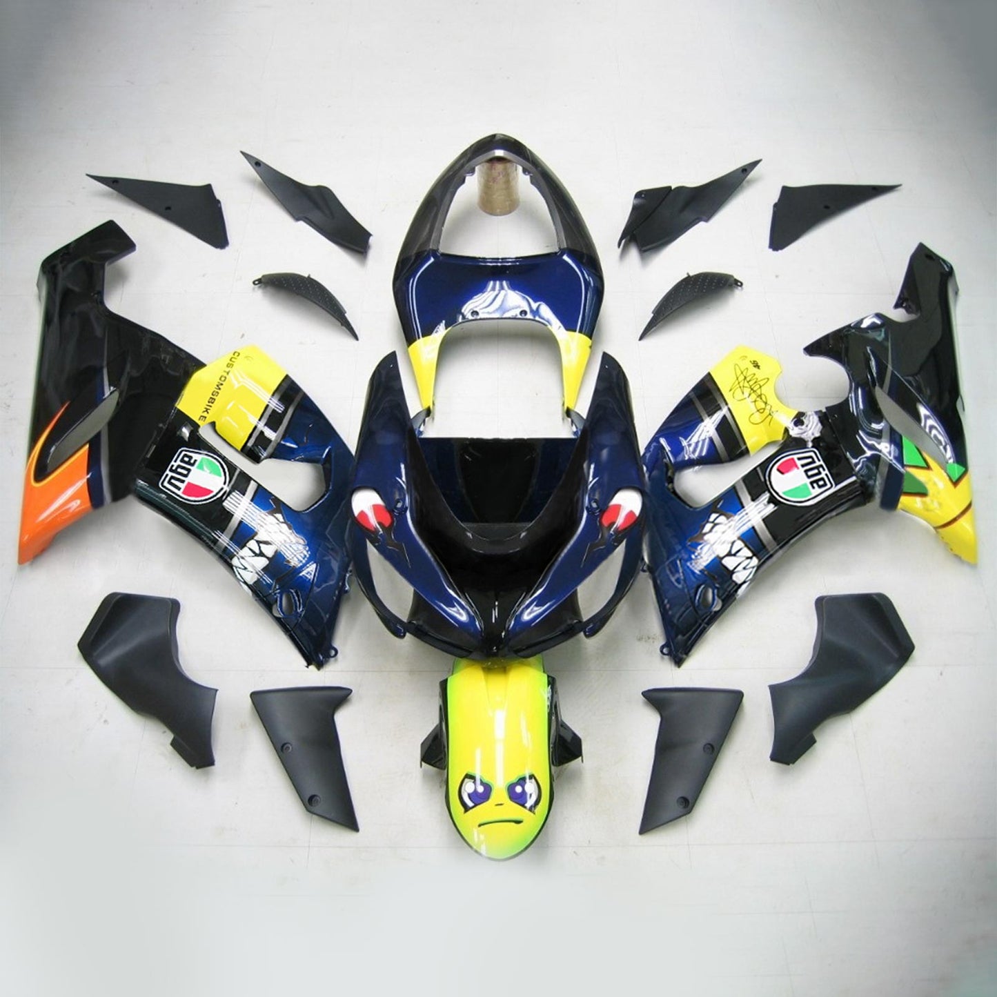 2005-2006 Fairing Kit For Kawasaki ZX6R 636 Generic