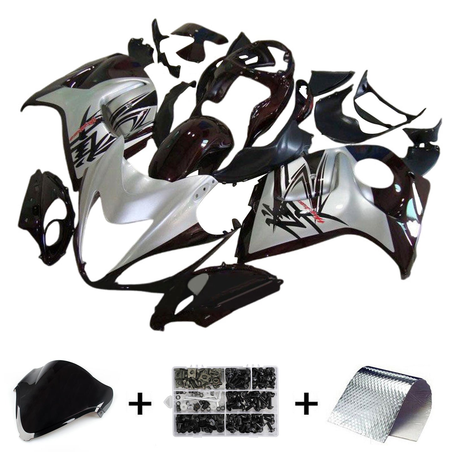 2008-2020 Suzuki Hayabusa GSX1300R Fairing Kit Bodywork Plastic ABS