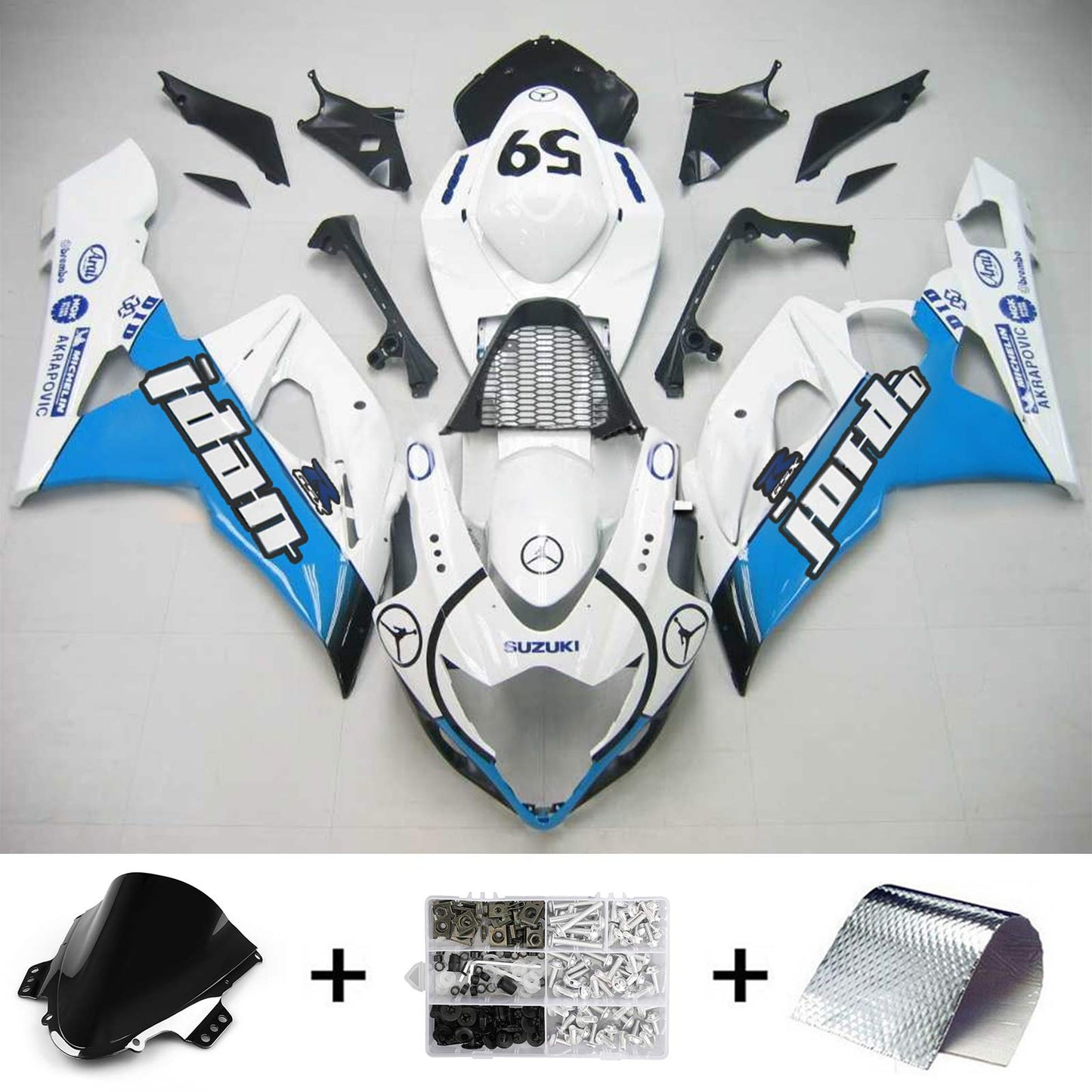 2005-2006 Suzuki GSXR1000 Fairing Kit