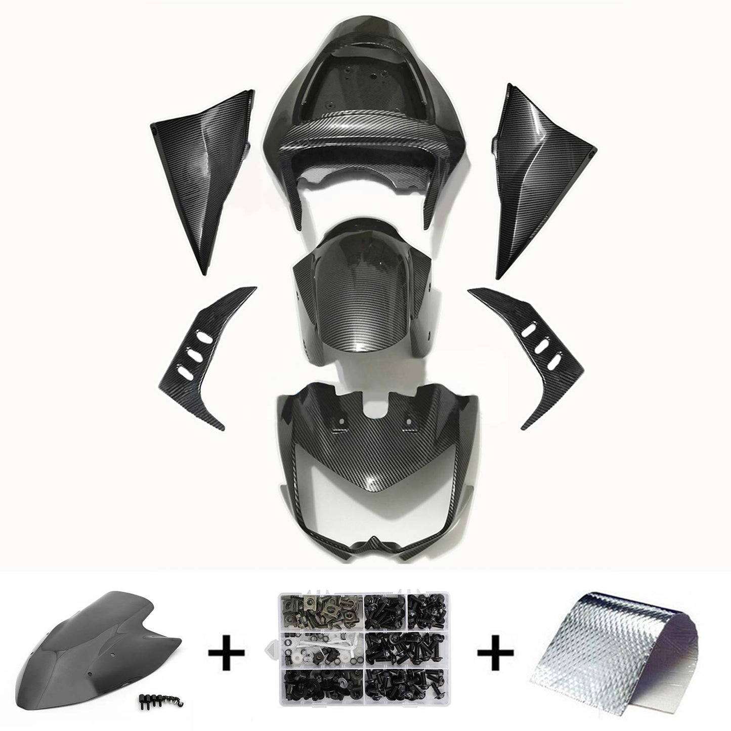 2003-2006 Kawasaki Z1000 Fairing Kit Bodywork Plastic ABS