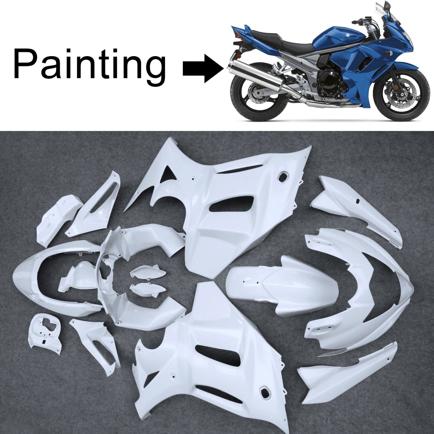 2012-2014 Suzuki GSX1250 FA Fairing Kit Bodywork Plastic ABS