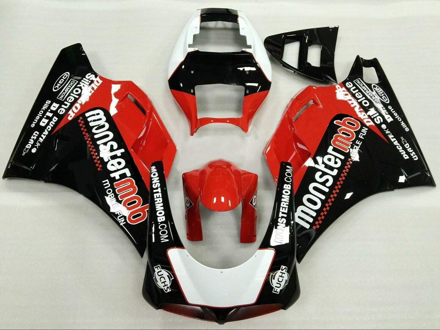 1996-2002 Fairing Kit Bodywork ABS fit For Ducati 996 748 Generic