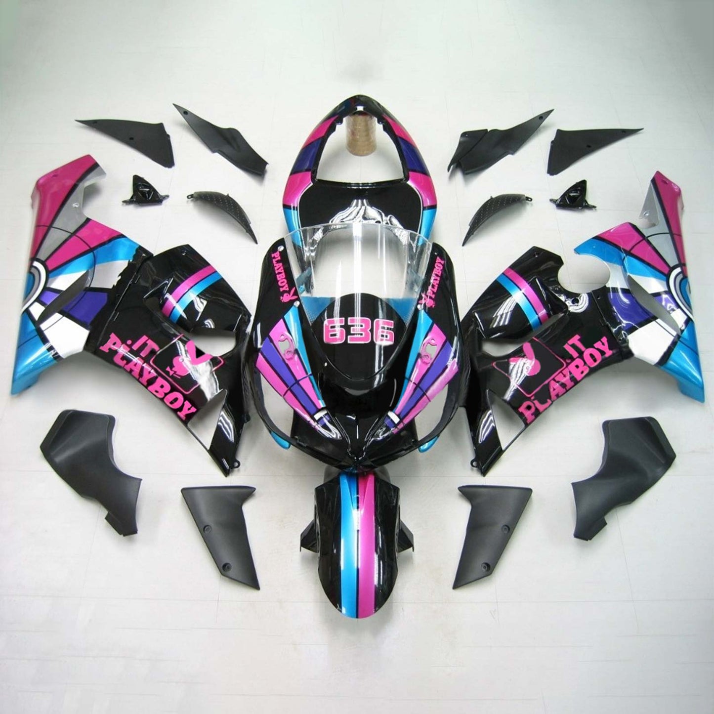 2005-2006 Fairing Kit For Kawasaki ZX6R 636 Generic